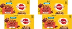 Pedigree Senior In Gelei Honden Natvoer - Vlees En Gevogelte In Gelei - 48 X 100 Gr -Hondenartikelen Serie Winkel 1200x490