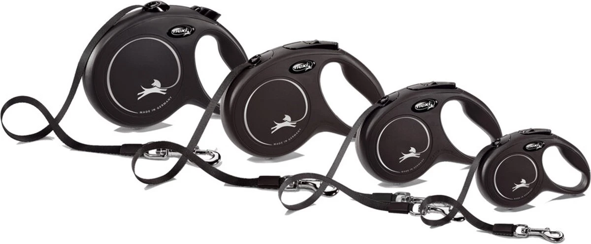 Flexi Classic Tape - Zwart - M - 5 M 7 Flexi Classic Tape - Zwart - M - 5 M - Afbeelding 5