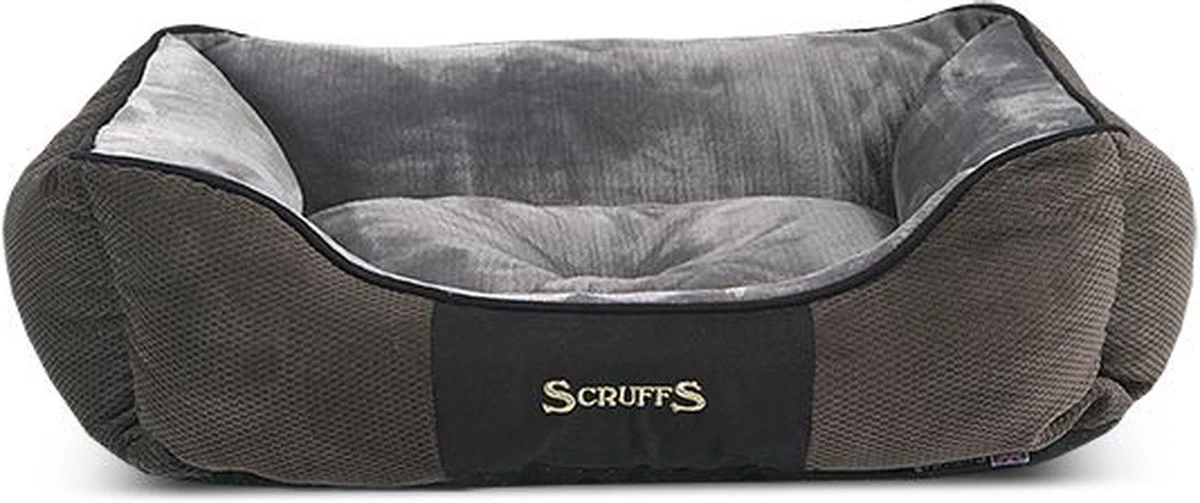 Hondenmand Zacht En Stevig, Anti-Slip En Wasbaar - Scruffs Chester Box Bed - In Grijs En Bruin In Maat S Tot XL - Kleur: Grijs, Maat: Medium 3 Hondenmand Zacht En Stevig, Anti-Slip En Wasbaar - Scruffs Chester Box Bed - In Grijs En Bruin In Maat S Tot XL - Kleur: Grijs, Maat: Medium