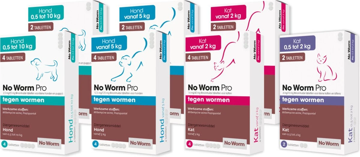 Emax Exil No Worm Pro - Puppy - 2 Tabletten 6 Emax Exil No Worm Pro - Puppy - 2 Tabletten - Afbeelding 4