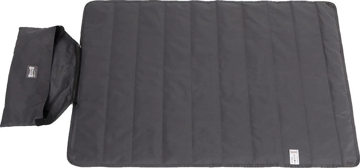 Honden Reisdeken In Handige Tas - Dierendeken - Zwart - 100x70CM - Makkelijk Meenemen 4 Honden Reisdeken In Handige Tas - Dierendeken - Zwart - 100x70CM - Makkelijk Meenemen - Afbeelding 2