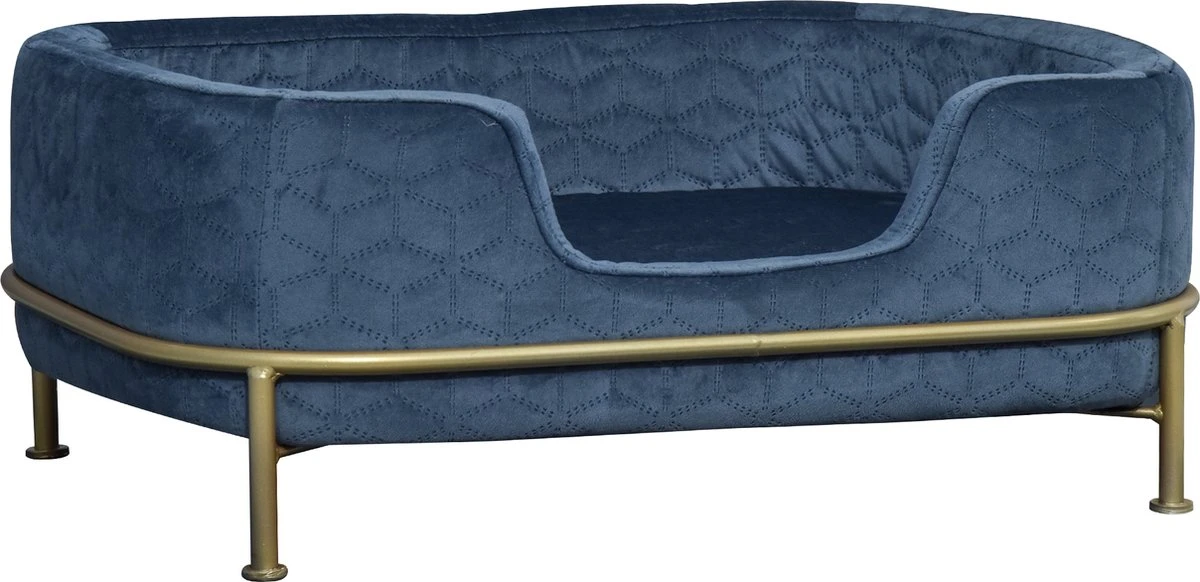 PawHut Hondenbank Met Rugleuning Huisdierenbank Met Metalen Poten Hondenbed Kattenbank D04-157 4 PawHut Hondenbank Met Rugleuning Huisdierenbank Met Metalen Poten Hondenbed Kattenbank D04-157 - Afbeelding 2