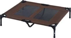 Hondenbed - Hondenstretcher - Honden Ligbed - L - Draagbaar - 92Lx76Bx18H Cm - Bruin -Hondenartikelen Serie Winkel 1200x635 4