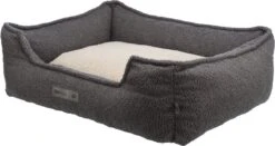 Trixie Be Eco Hondenmand Coline Hoekig Donkergrijs / Beige - 100X80 CM -Hondenartikelen Serie Winkel 1200x637