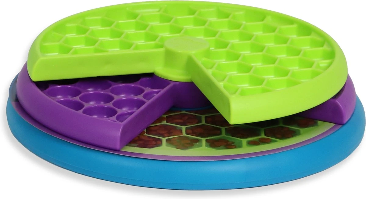 Nina Ottosson Lickin'layers Likmat 26x26x6,35 Cm 4 Nina Ottosson Lickin'layers Likmat 26x26x6,35 Cm - Afbeelding 2