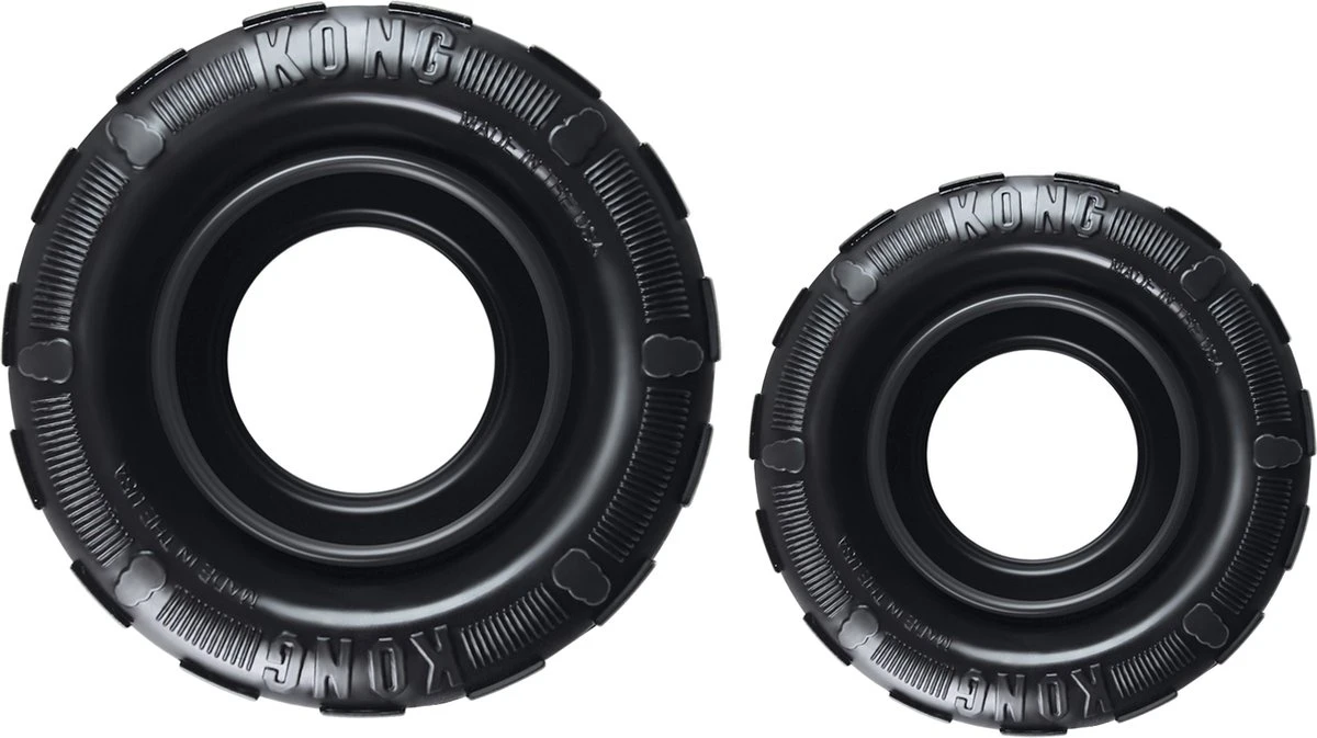 Kong Traxx Hondenspeelgoed - Rubber - M/L- Zwart 11 Kong Traxx Hondenspeelgoed - Rubber - M/L- Zwart - Afbeelding 9