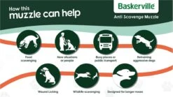Baskerville Classic Muzzle Muilkorf - Maat 5 -Hondenartikelen Serie Winkel 1200x675 6