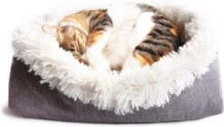 Reayou Kattenmand - Kattenkussen - Kattenbed Hondenkussen - Hondenmand - Grijs- 51 X 61 Cm -Hondenartikelen Serie Winkel 1200x682