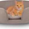 Maxxpro Pet Bed - Huisdieren Tot 80KG - Zacht Fluwelen Kussen - Verhoogd Katten- En Hondenbed - Grijs - 60,5 X 40,5 X 23,5 Cm -Hondenartikelen Serie Winkel 1200x684 1