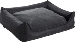 Maxxnobel Orthopedisch Hondenkussen - Lederlook/Teddy - M - 100 X 80 Cm - Zwart -Hondenartikelen Serie Winkel 1200x684