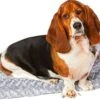 Happysnoots Hondenkussen 70 X 50cm - Hondenbed - Donut Dog Bed - Fluffy - Grijs - Wasbaar -Hondenartikelen Serie Winkel 1200x686 2