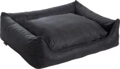 Maxxnobel Orthopedisch Hondenkussen - Lederlook/Teddy - M - 100 X 80 Cm - Zwart -Hondenartikelen Serie Winkel 1200x690 1