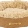 Scruffs Cosy Kattenmand - Comfortabel En Voordelig Met Zachte Binnenvoering En Imitatie Suède Buitenvoering - 3 Kleuren - Ø 45 Cm - Karamel -Hondenartikelen Serie Winkel 1200x708 1