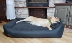 Merkloos Hondenmand Antraciet 120x90 Cm - Wasbaar Hondenkussen - Waterdicht Hondenbed -Hondenartikelen Serie Winkel 1200x727 1