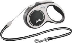 Flexi Rollijn New Comfort Tape M 5 M - Hondenriem - Zwart&Lichtgrijs -Hondenartikelen Serie Winkel 1200x730 3