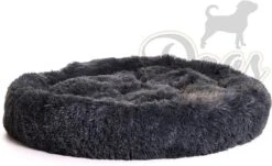 Fluffy Donut Antracite 100 Cm (L) Dogs&Co -Hondenartikelen Serie Winkel 1200x736