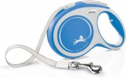 Flexi Rollijn New Comfort Tape L 8 M - Hondenriem - Blauw&Lichtgrijs -Hondenartikelen Serie Winkel 1200x740 6