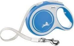 Flexi Rollijn New Comfort Tape L 8 M - Hondenriem - Blauw&Lichtgrijs -Hondenartikelen Serie Winkel 1200x742 4