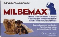 Milbemax Kleine Hond & Puppy's Van 0,5 Kg Tot 10 Kg - 1 St à 2 X 2 Tabletten -Hondenartikelen Serie Winkel 1200x743 4