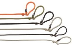 Rebel Petz - Honden Trainingslijn Met Halsband - Taupe, Zwart, Groen & Oranje - Maat Small Of Large - Kleur: Taupe, Maat: Large -Hondenartikelen Serie Winkel 1200x756 4
