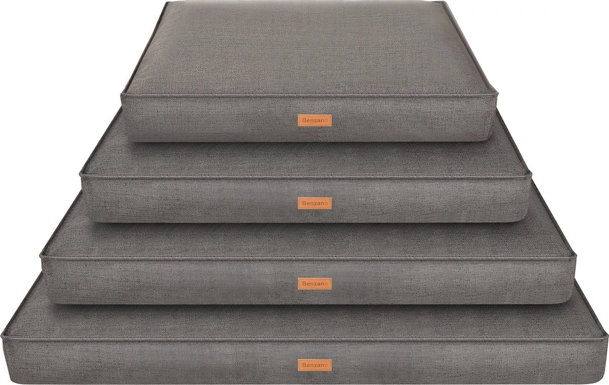 Benzano - Hondenkussen - Wasbaar - Donkergrijs - 140 Cm 7 Benzano - Hondenkussen - Wasbaar - Donkergrijs - 140 Cm - Afbeelding 5
