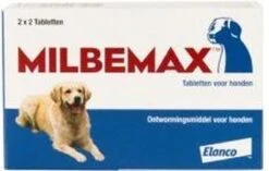 Milbemax Grote Hond 2x2 Tabletten - 1 ST à 2 X 2 TABL -Hondenartikelen Serie Winkel 1200x764 4