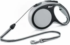 Flexi New Comfort - Hondenriem - Koord - Grijs - M - 8M -Hondenartikelen Serie Winkel 1200x767 4