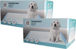 Homestyle Budget Trainingsmat - Zindelijkstraining - 2 X 100 Stuks 58x58 Cm -Hondenartikelen Serie Winkel 1200x781