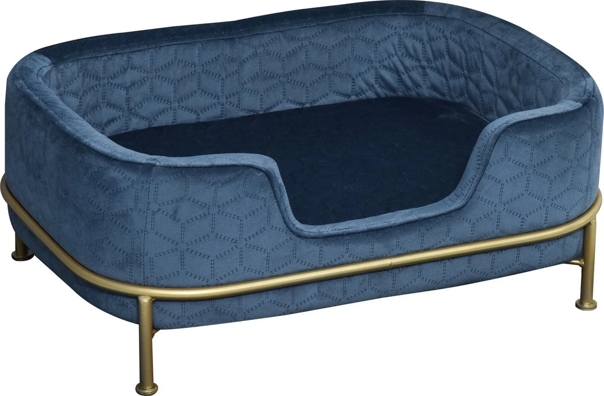 PawHut Hondenbank Met Rugleuning Huisdierenbank Met Metalen Poten Hondenbed Kattenbank D04-157 3 PawHut Hondenbank Met Rugleuning Huisdierenbank Met Metalen Poten Hondenbed Kattenbank D04-157