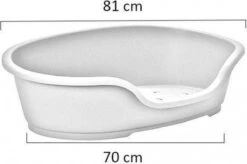 Flamingo - Hondenmand Domus - Grijs - 70/81 X 51 X 24 Cm -Hondenartikelen Serie Winkel 1200x795 1