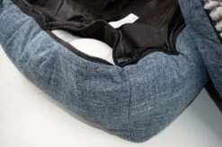 I-CiGO Homy Luxe - Hondenmand - In-kussen Dubbelzijdig Gebruik 70x60xH14cm/Blauw -Hondenartikelen Serie Winkel 1200x797 3