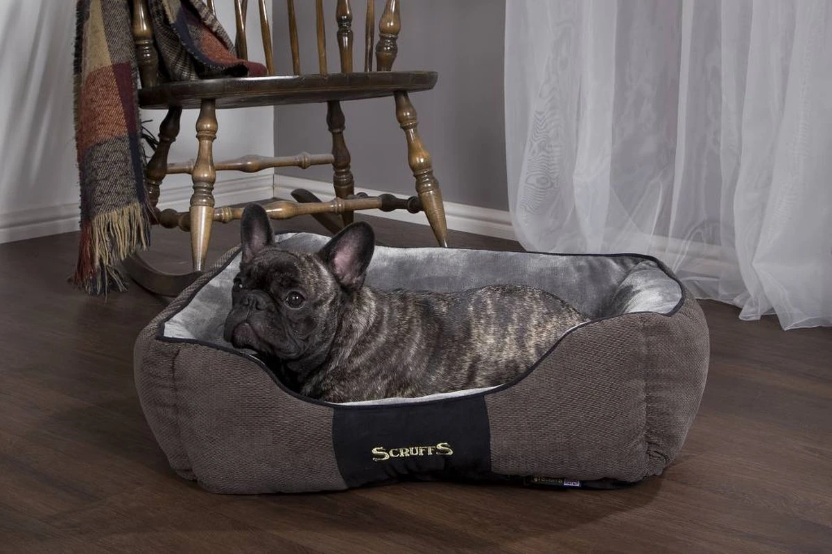 Hondenmand Zacht En Stevig, Anti-Slip En Wasbaar - Scruffs Chester Box Bed - In Grijs En Bruin In Maat S Tot XL - Kleur: Grijs, Maat: Medium 10 Hondenmand Zacht En Stevig, Anti-Slip En Wasbaar - Scruffs Chester Box Bed - In Grijs En Bruin In Maat S Tot XL - Kleur: Grijs, Maat: Medium - Afbeelding 8
