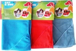 Dierenhanddoek Microvezel - Honden En Katten - Incl. Handvatten - 40x60 Cm - Lichtblauw -Hondenartikelen Serie Winkel 1200x800 88