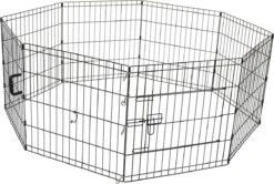 Adori Puppy Ren Zwart - Hondenbench - 61x76 Cm