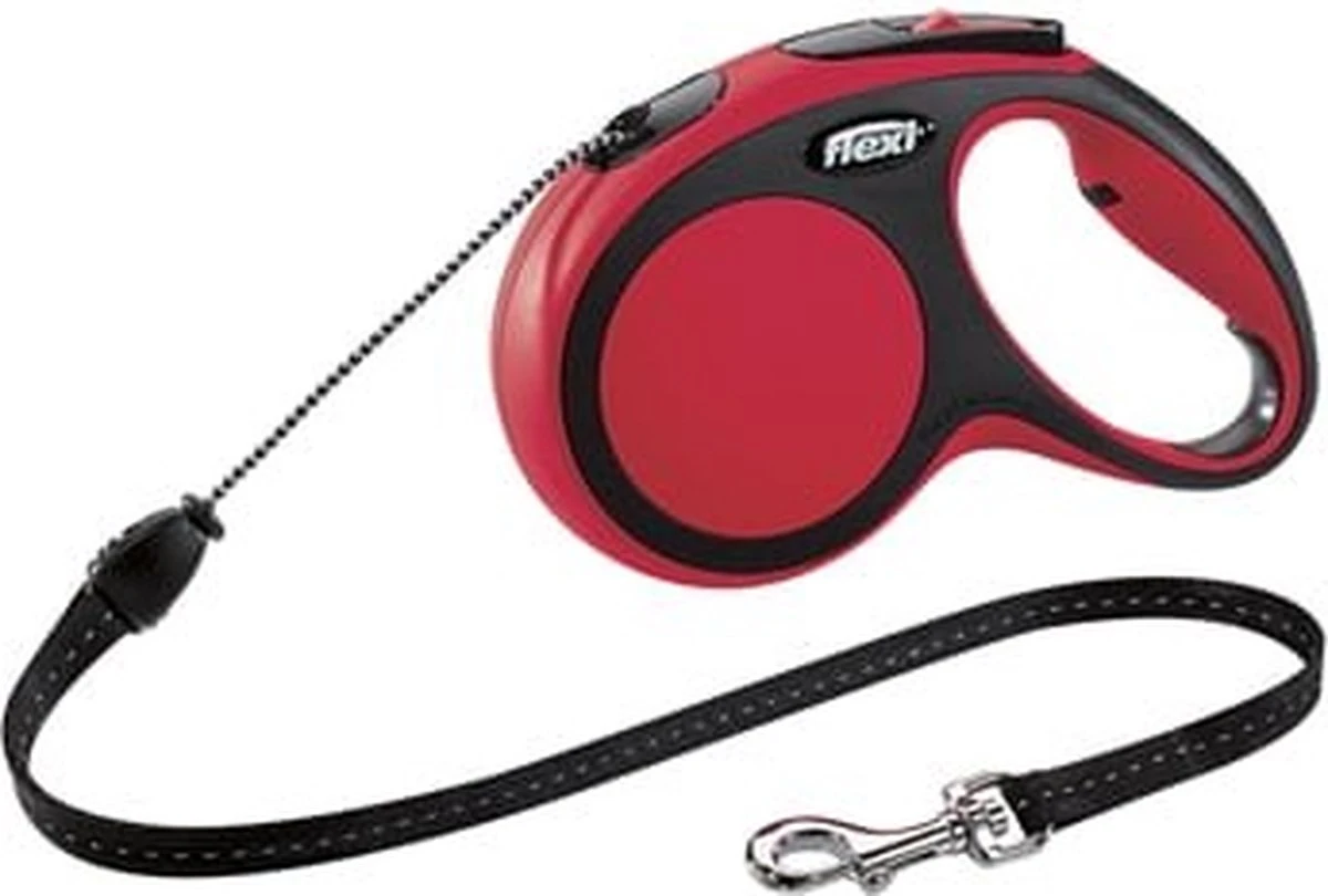 Flexi New Comfort Tape - Hondenriem - Rood - L - 5 M 4 Flexi New Comfort Tape - Hondenriem - Rood - L - 5 M - Afbeelding 2