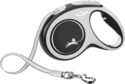 Flexi Rollijn New Comfort Tape M 5 M - Hondenriem - Zwart&Lichtgrijs -Hondenartikelen Serie Winkel 1200x813 4