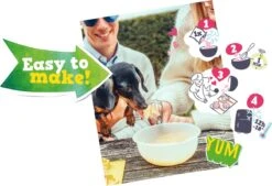 Smoofl Honden Lekkernij - Starter Kit Om Je Eigen Honden Ijs Te Maken, Kit Met 2 Ijsmixen Voor Honden, Pindakaas En Aardbei Smaak, Een Pootvormige Silicone Vorm - Voor 4 Hondenijsjes 16 Smoofl Honden Lekkernij - Starter Kit Om Je Eigen Honden Ijs Te Maken, Kit Met 2 Ijsmixen Voor Honden, Pindakaas En Aardbei Smaak, Een Pootvormige Silicone Vorm - Voor 4 Hondenijsjes -Hondenartikelen Serie Winkel 1200x819