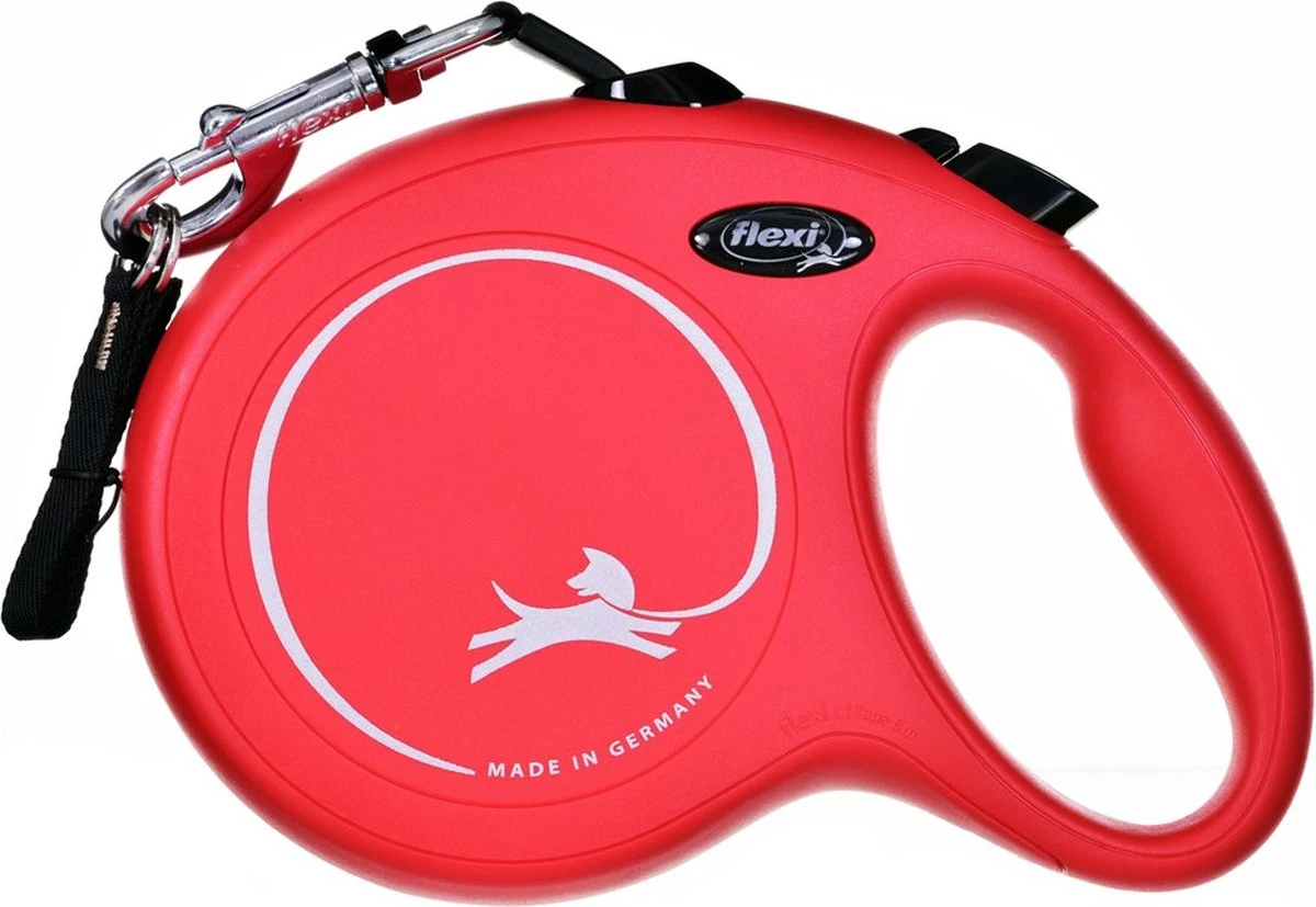 Flexi New Classic Tape - Hondenriem - Rood - L - 8 M - (<50 Kg) 14 Flexi New Classic Tape - Hondenriem - Rood - L - 8 M - (<50 Kg) - Afbeelding 12