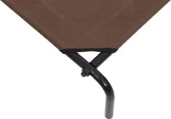 Merkloos Hondenbed - Hondenstretcher - Honden Ligbed - Inclusief 2 Overtrekhoezen - XL - 110x68cm - Grijs En Koffie -Hondenartikelen Serie Winkel 1200x835