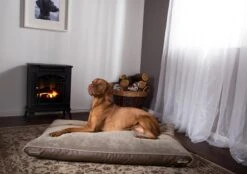 Scruffs Chateau - Hondenbed Orthopedisch Met Memory Foam Voor Extra Steun Voor Rug En Gewrichten - Grijs & Bruin Maat M/L - Kleur: Grijs, Maat: Medium -Hondenartikelen Serie Winkel 1200x844 1