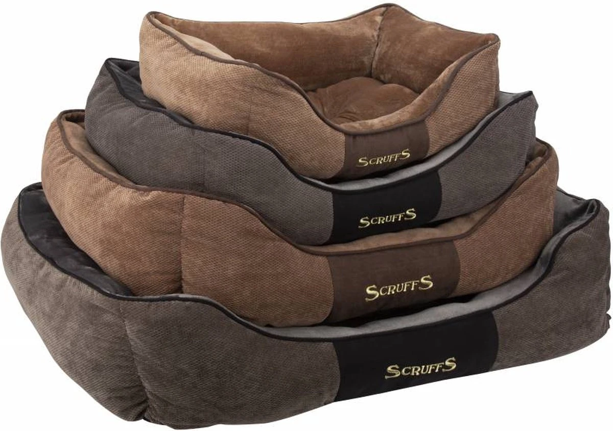 Hondenmand Zacht En Stevig, Anti-Slip En Wasbaar - Scruffs Chester Box Bed - In Grijs En Bruin In Maat S Tot XL - Kleur: Grijs, Maat: Medium 16 Hondenmand Zacht En Stevig, Anti-Slip En Wasbaar - Scruffs Chester Box Bed - In Grijs En Bruin In Maat S Tot XL - Kleur: Grijs, Maat: Medium - Afbeelding 14