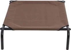 Merkloos Hondenbed - Hondenstretcher - Honden Ligbed - Inclusief 2 Overtrekhoezen - XL - 110x68cm - Grijs En Koffie -Hondenartikelen Serie Winkel 1200x857