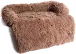 Dogs&Co Zachte Fluffy Hondenmat Voor Bank Maat L Khaki 120x90cm - Hondenmand -Hondenartikelen Serie Winkel 1200x858