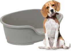 Flamingo - Hondenmand Domus - XL - Grijs - 80/92 X 61 X 26 Cm -Hondenartikelen Serie Winkel 1200x875 3
