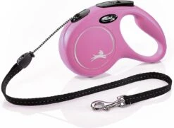 Flexi New Classic Koord - Hondenriem - Roze - XS - 3 M -Hondenartikelen Serie Winkel 1200x881 3