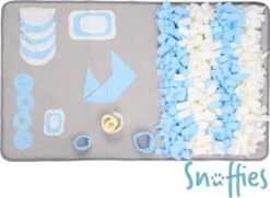 SNUFFIES® Snuffelmat Rocky 100x60cm - Snuffelmat - Snuffelmatten - Snuffelmat Hond- Intelligentie Speelgoed Hond - Hondenspeeltjes - Puppyspeelgoed