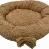 Pochon Pet - Donut - Bruin - Ronde Kattenmand - Rond Kattenkussen - Ronde Hondenmand - 50 X 50 X 12 Cm -Hondenartikelen Serie Winkel 1200x884 1