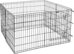 Topmast Puppyren Hond Opvouwbaar XL Zwart Gecoat Metaal. 76 Cm Hoog - 560 Cm Omtrek -Hondenartikelen Serie Winkel 1200x890 4