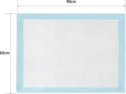 Nobleza 48LXB - Puppy Training Pads - 60 X 90 Cm - Zindelijkheidstraining - 100 Stuks -Hondenartikelen Serie Winkel 1200x893 3