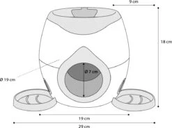 Flamingo - Hondenspeelgoed Wilson Interactive - Groen - 29.5 X 18 X 18 Cm -Hondenartikelen Serie Winkel 1200x894 1